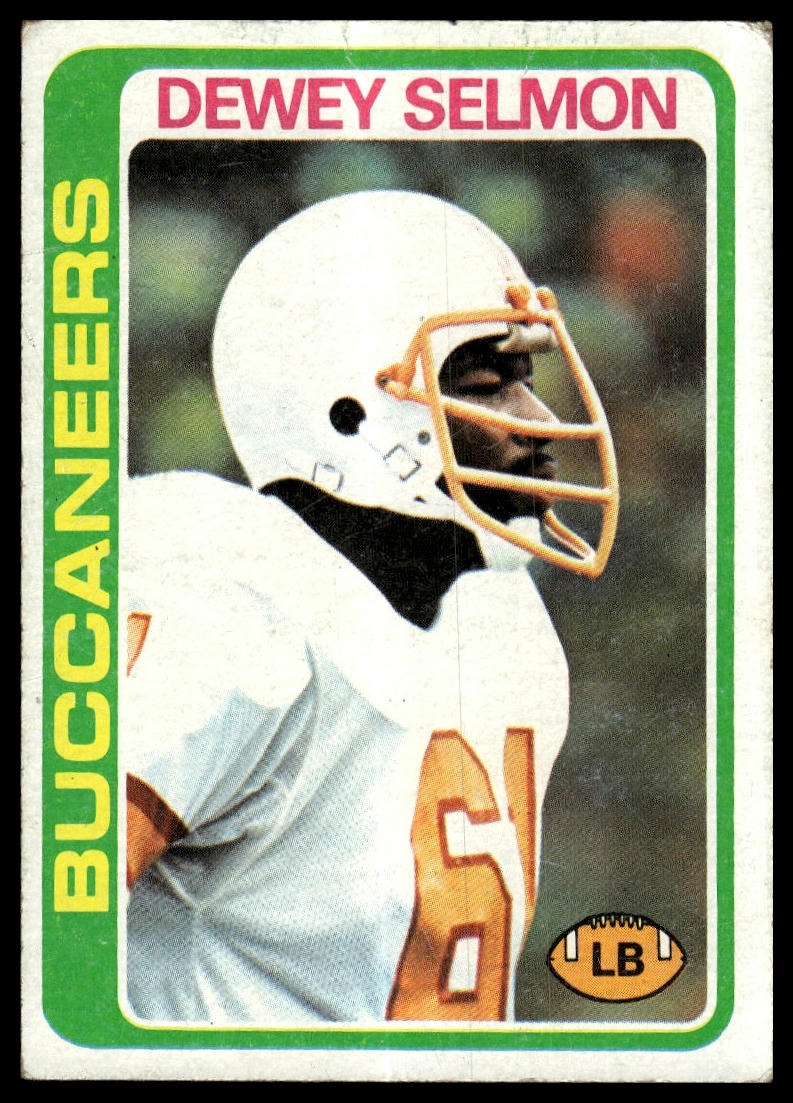1978 Topps #106 Dewey Selmon