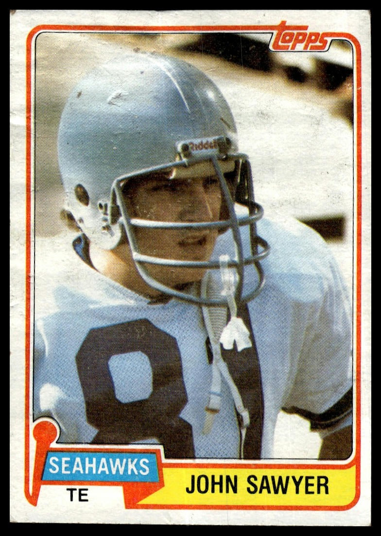 1981 Topps #233 John Sawyer