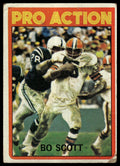 1972 Topps #123 Bo Scott Pro Action Browns