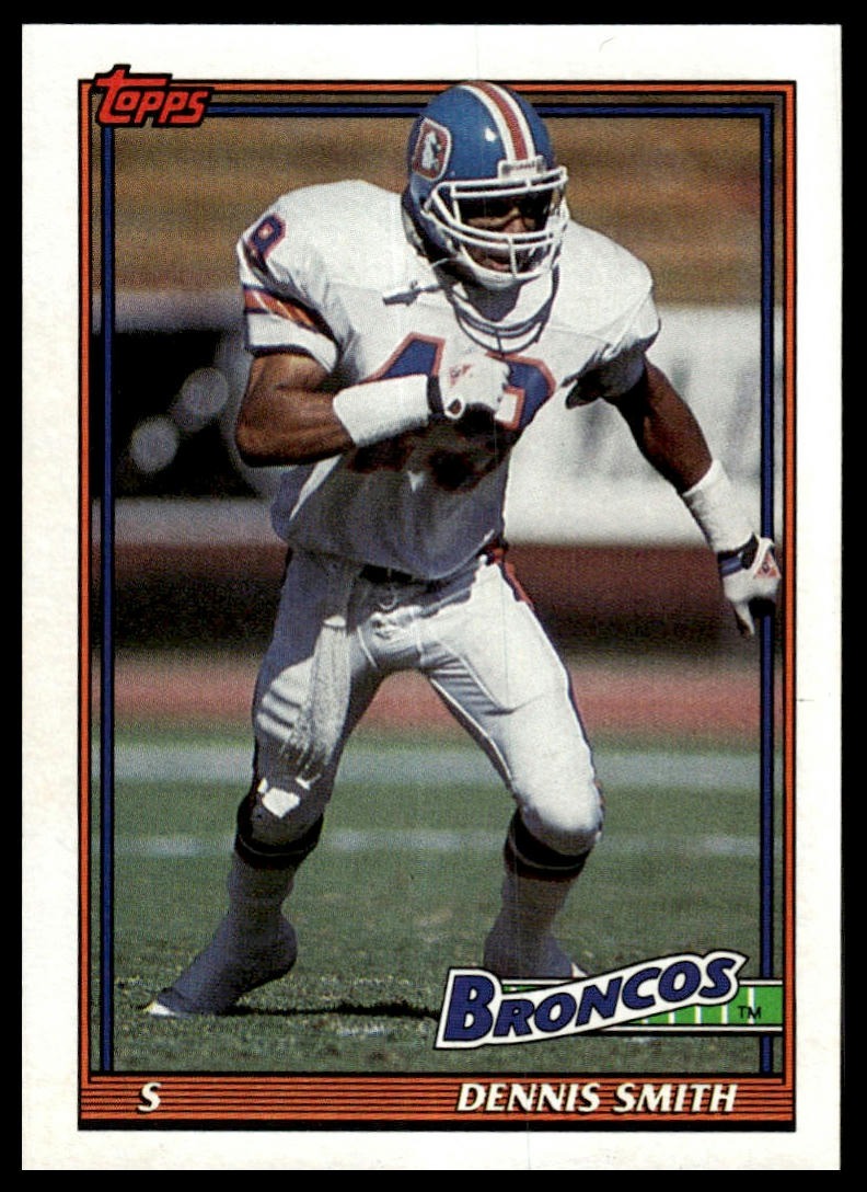 1991 Topps #556b Dennis Smith