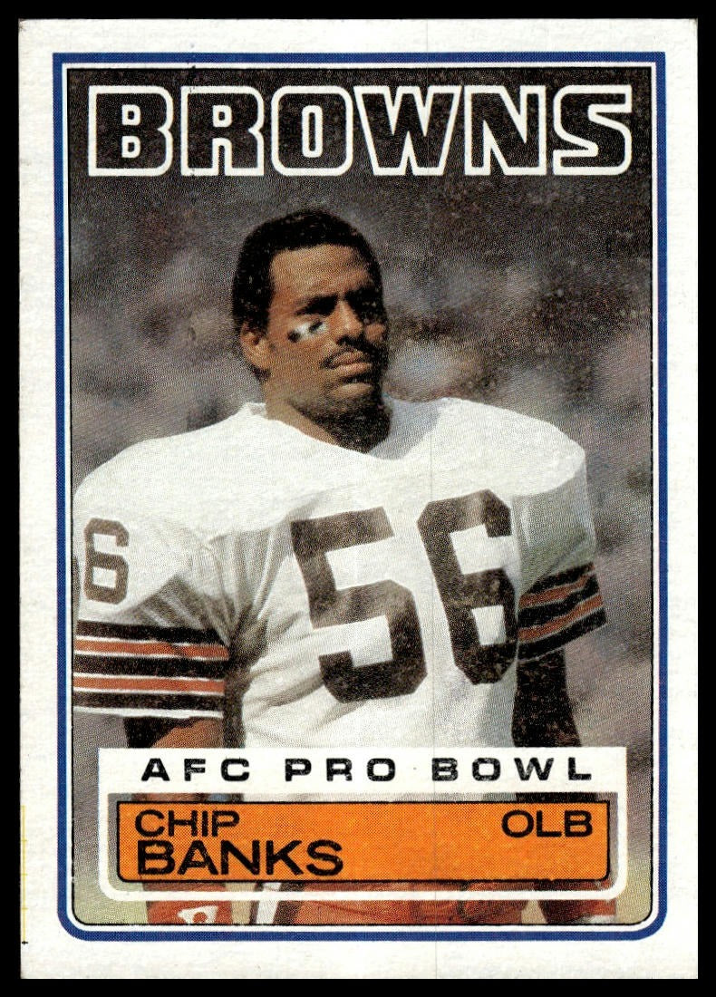 1983 Topps #245 Chip Banks