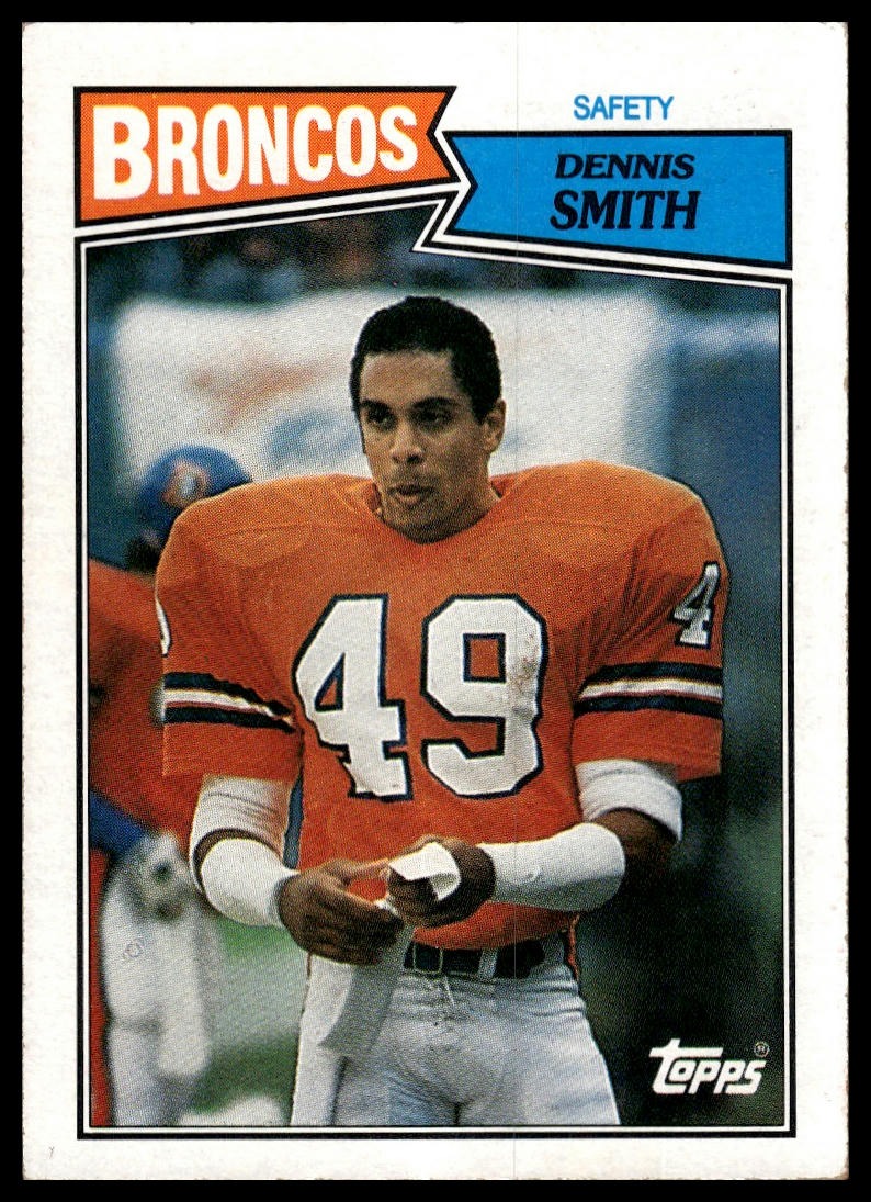 1987 Topps #42 Dennis Smith
