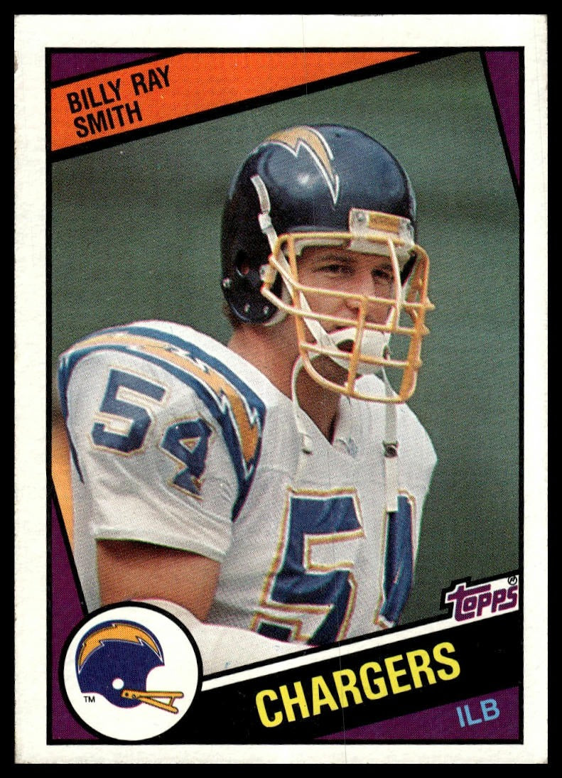 1984 Topps #184c Billy Ray Smith