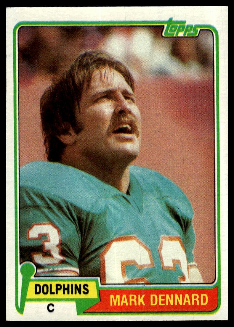 1981 Topps #209 Mark Dennard
