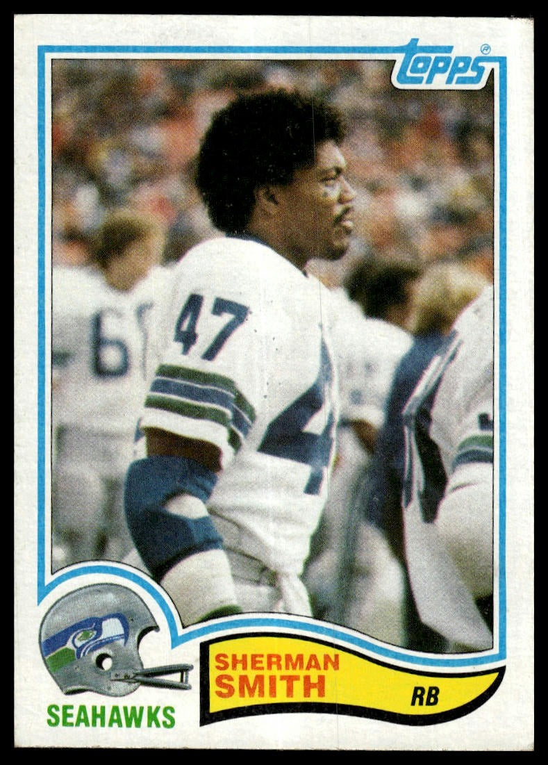 1982 Topps #252 Sherman Smith