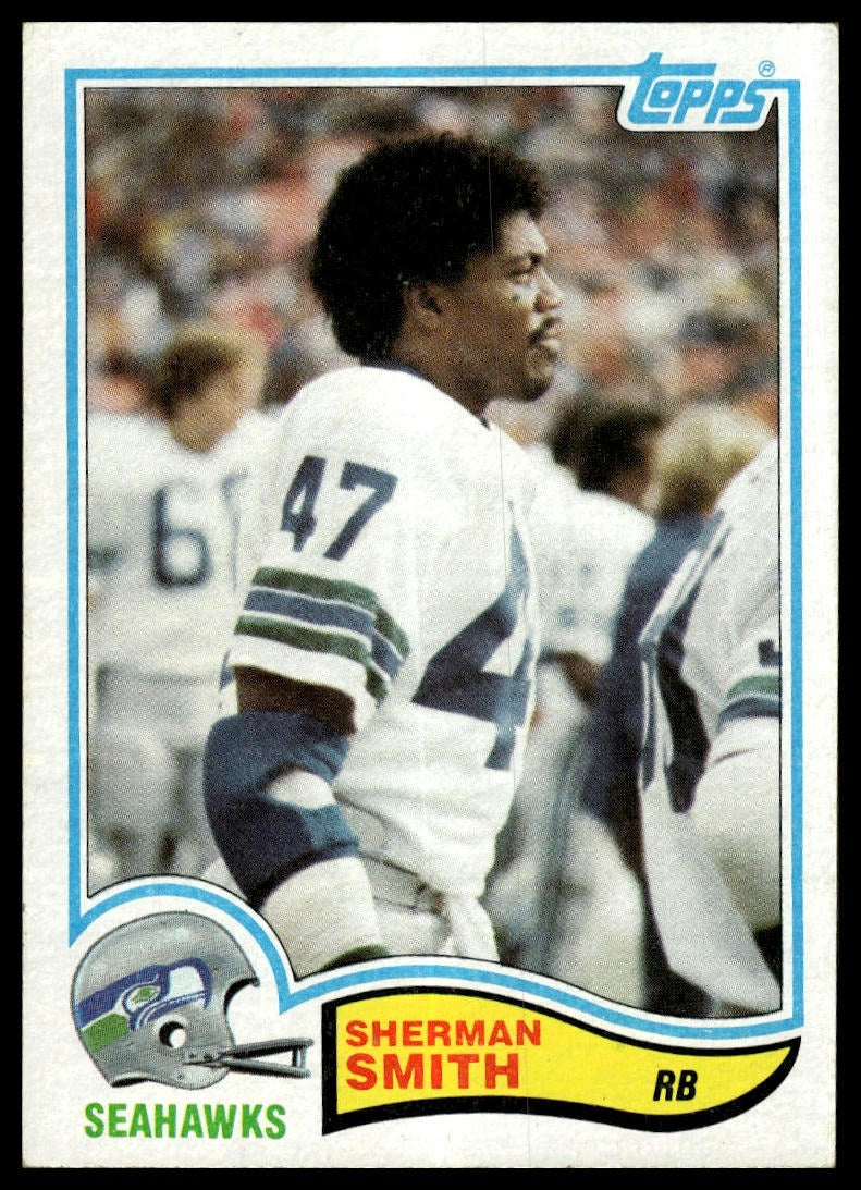 1982 Topps #252 Sherman Smith
