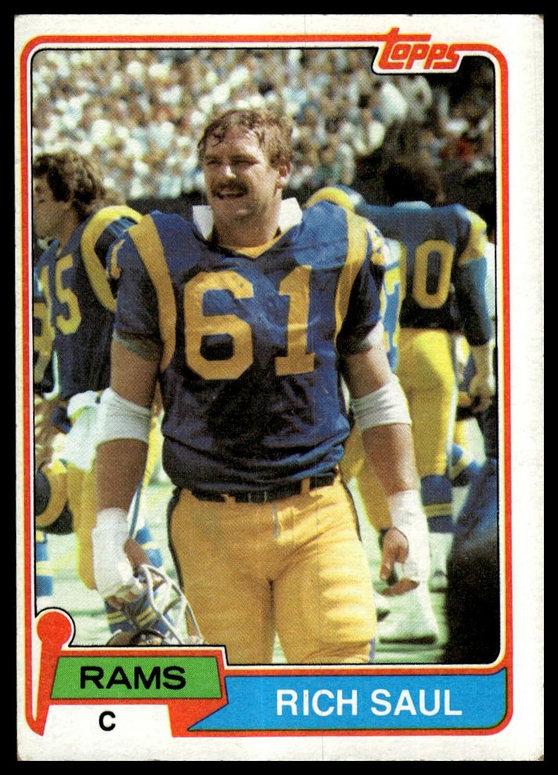 1981 Topps #141 Rich Saul