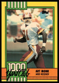 1990 Topps #16c Art Monk 1000 Yard Club