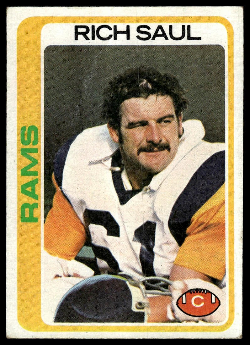 1978 Topps #498 Rich Saul