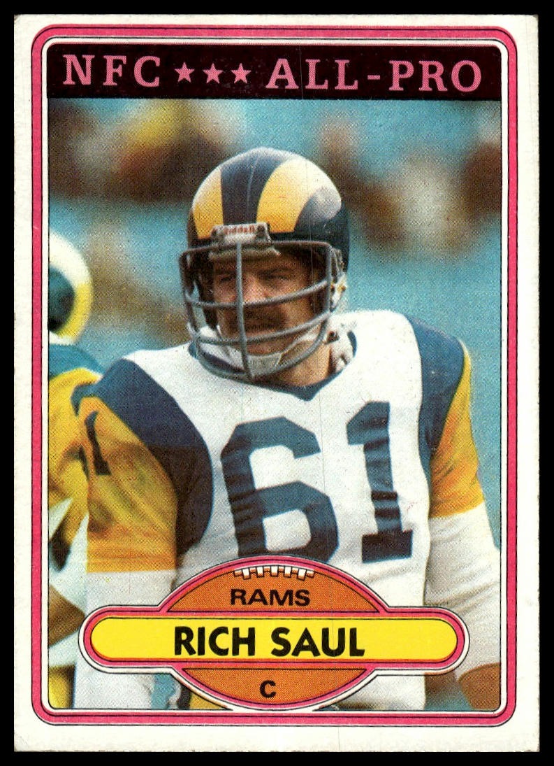 1980 Topps #25 Rich Saul