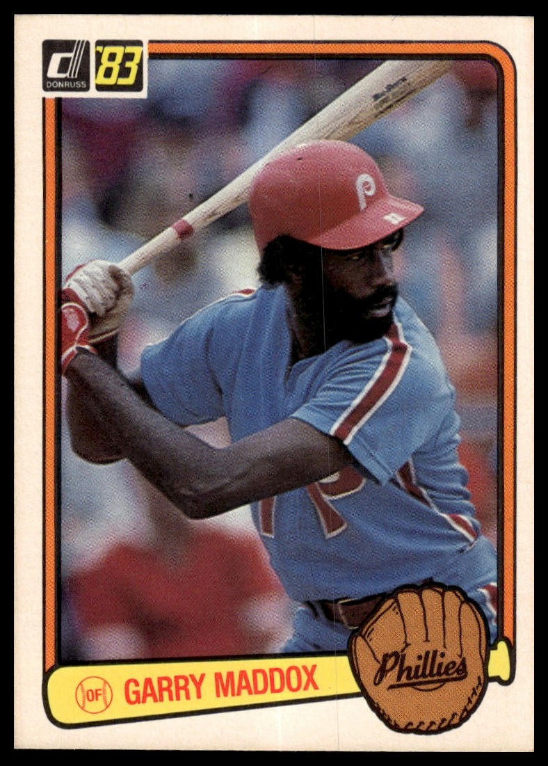 1983 Donruss #63 Garry Maddox