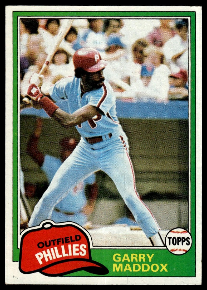 1981 Topps #160 Garry Maddox
