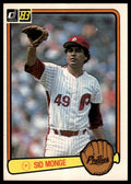 1983 Donruss #245 Sid Monge