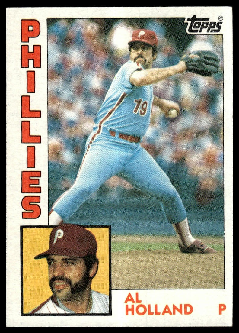 1984 Topps #564 Al Holland