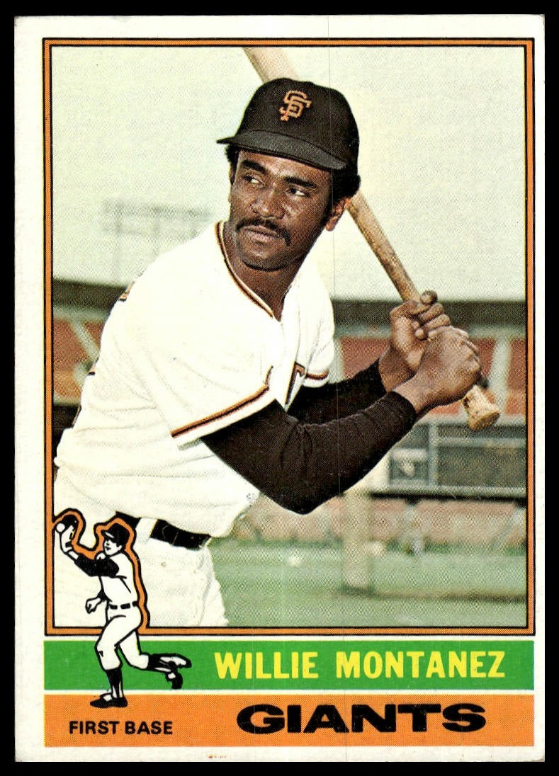 1976 Topps #181 Willie Montanez
