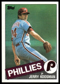 1985 Topps #15 Jerry Koosman
