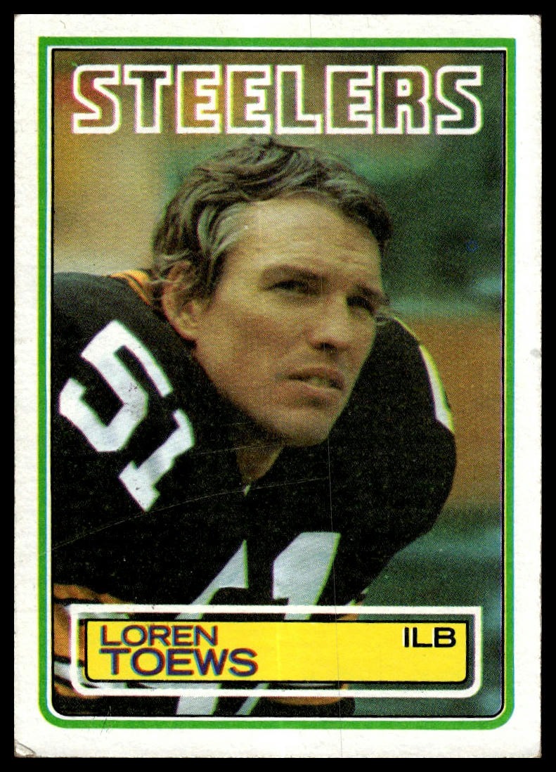 1983 Topps #367 Loren Toews