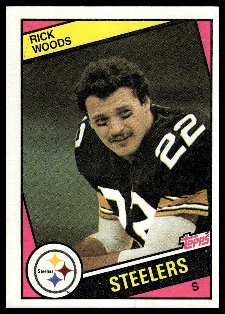 1984 Topps #173b Rick Woods