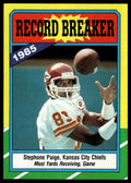 1986 Topps #6b Stephone Paige
