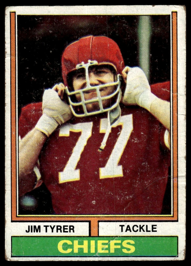 1974 Topps #85 Jim Tyrer