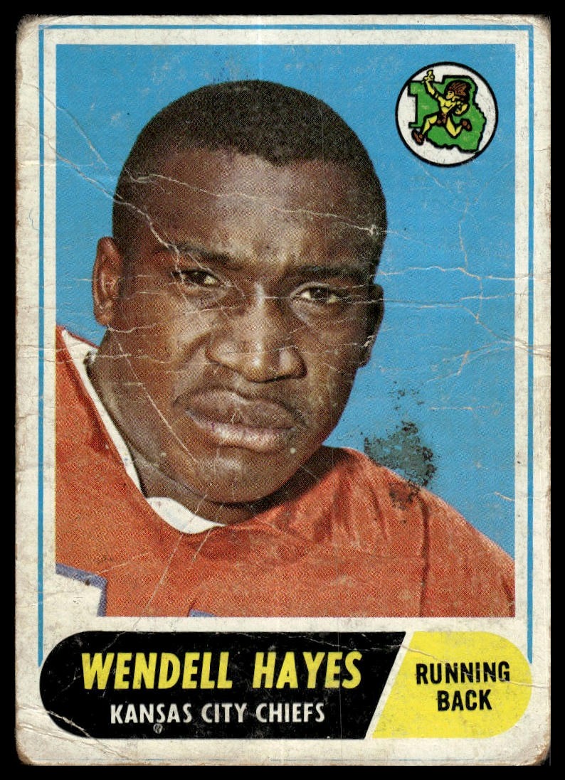 1968 Topps #40 Wendell Hayes