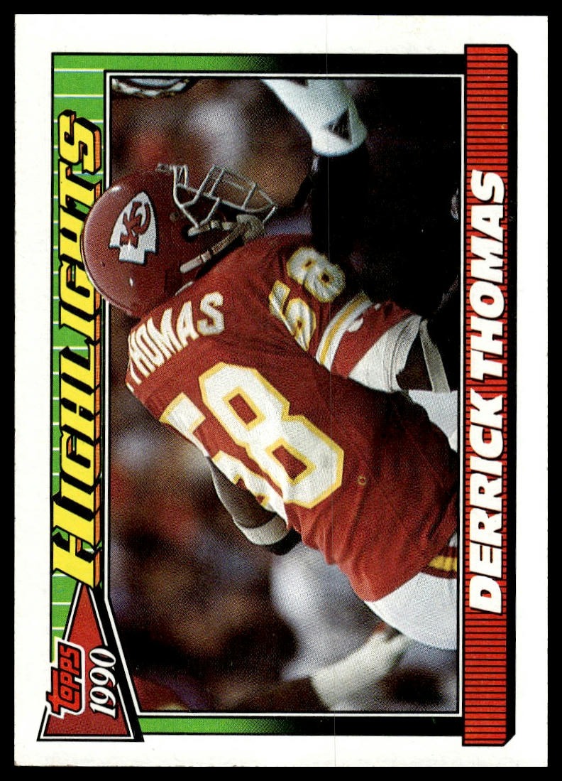1991 Topps #3 Derrick Thomas