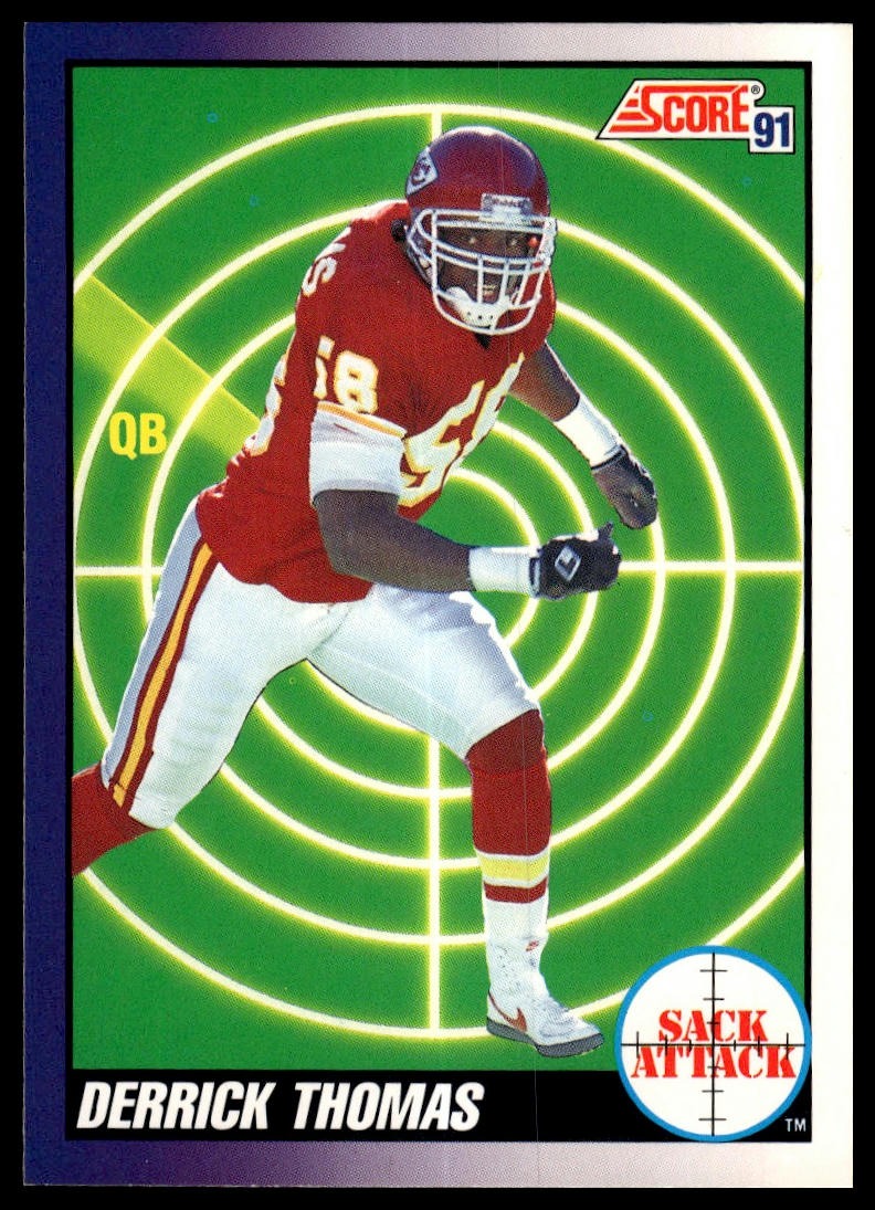 1991 Score #661 Derrick Thomas