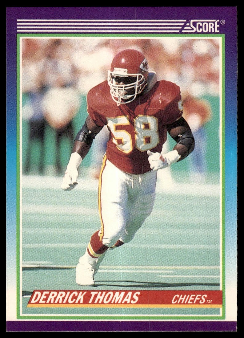 1990 Score #500 Derrick Thomas