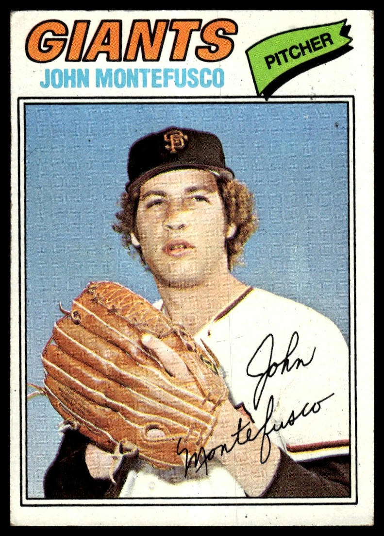 1977 Topps #370 John Montefusco