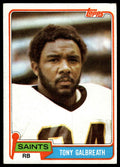 1981 Topps #275 Tony Galbreath