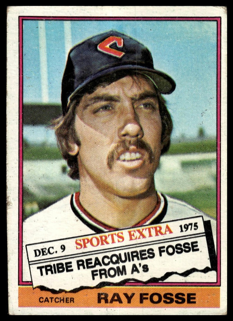 1976 Topps #554T Ray Fosse Traded