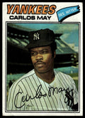 1977 Topps #568 Carlos May