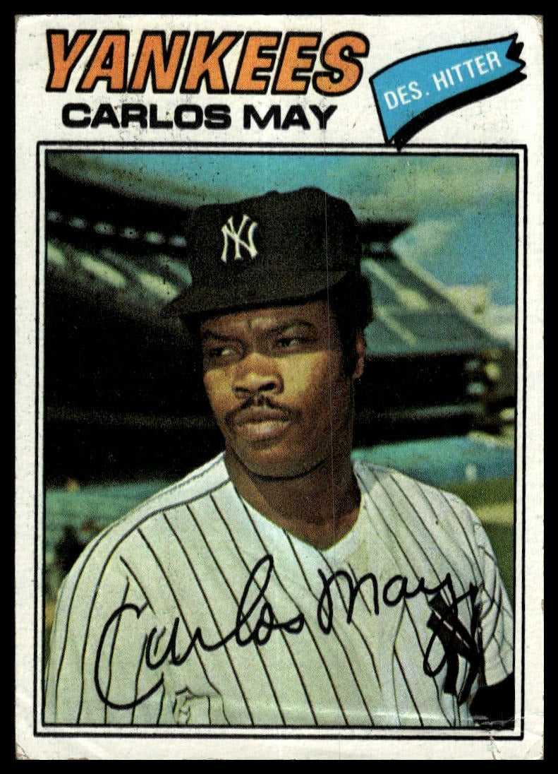 1977 Topps #568 Carlos May