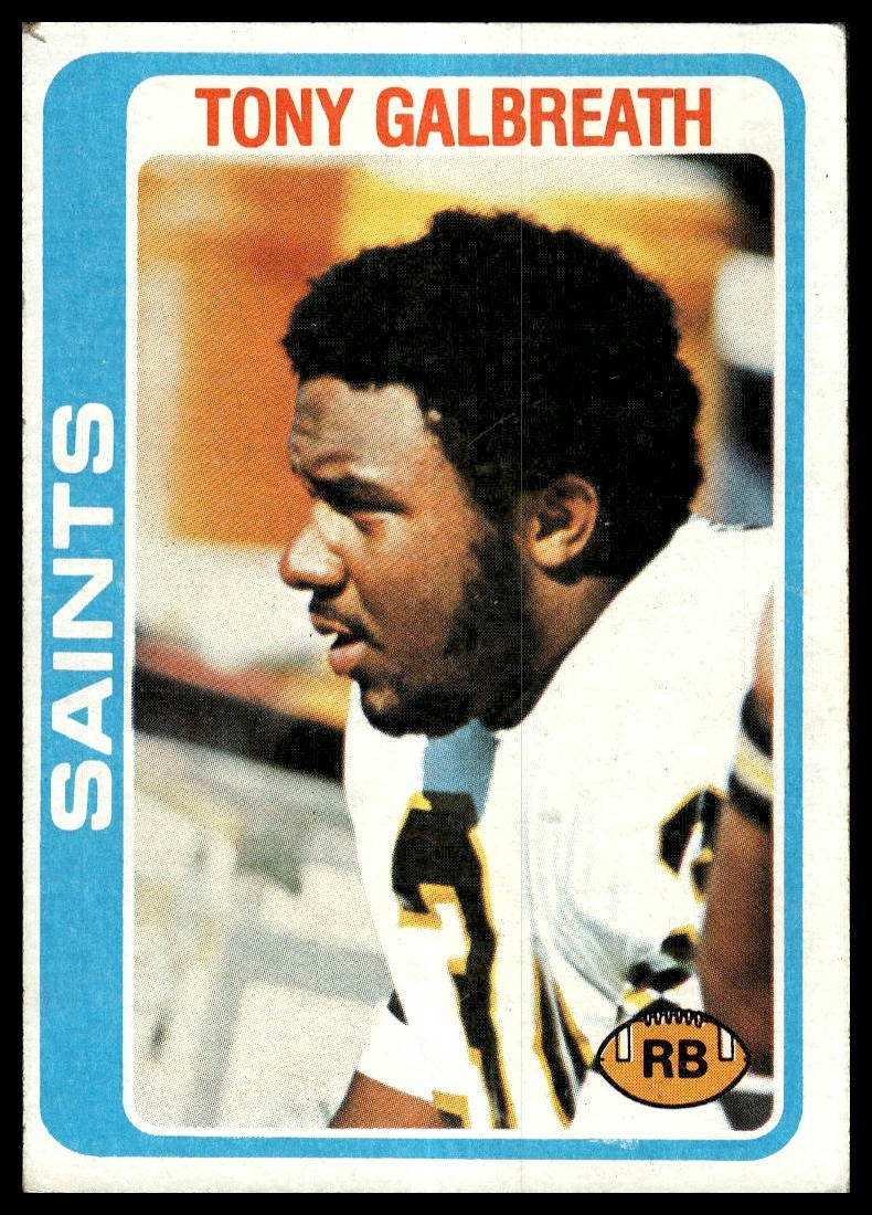 1978 Topps #408 Tony Galbreath
