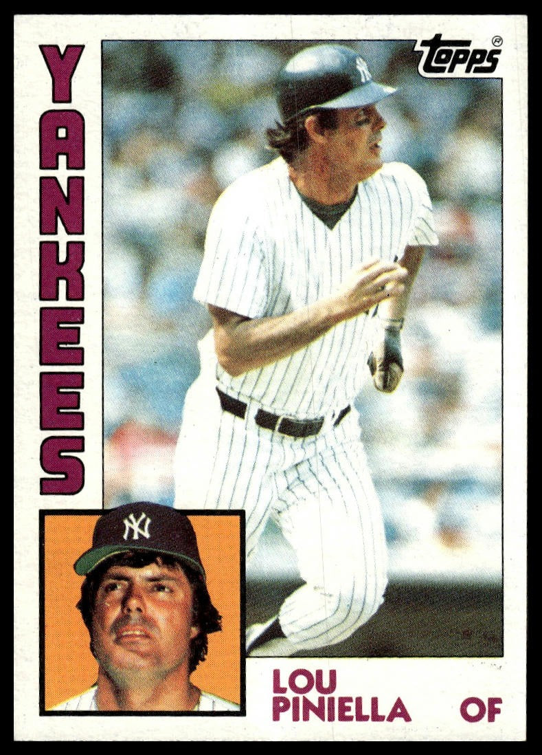 1984 Topps #408 Lou Piniella