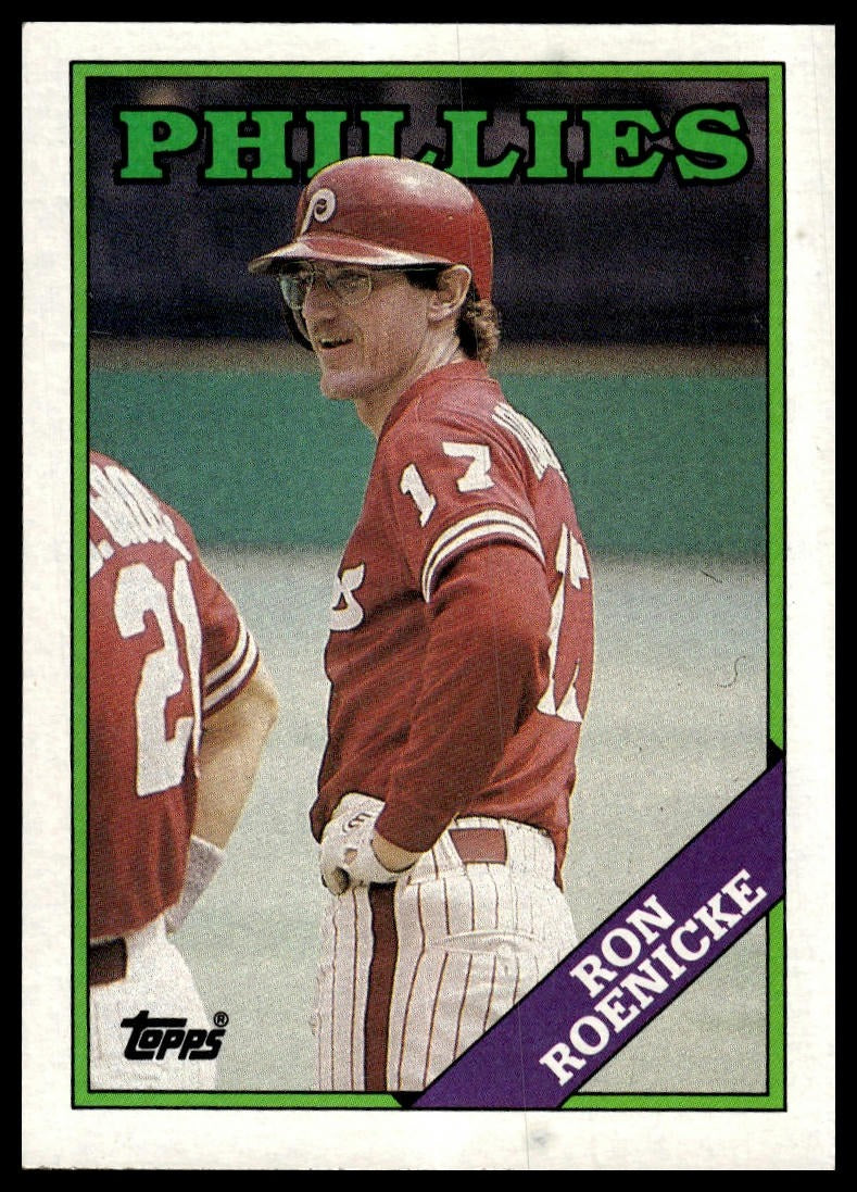 1988 Topps #783 Ron Roenicke