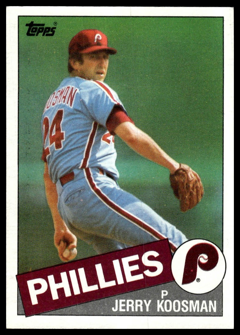1985 Topps #15 Jerry Koosman