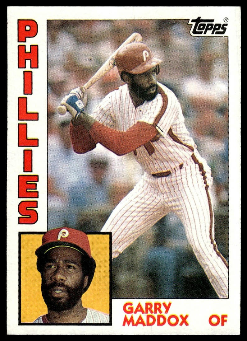 1984 Topps #755 Garry Maddox
