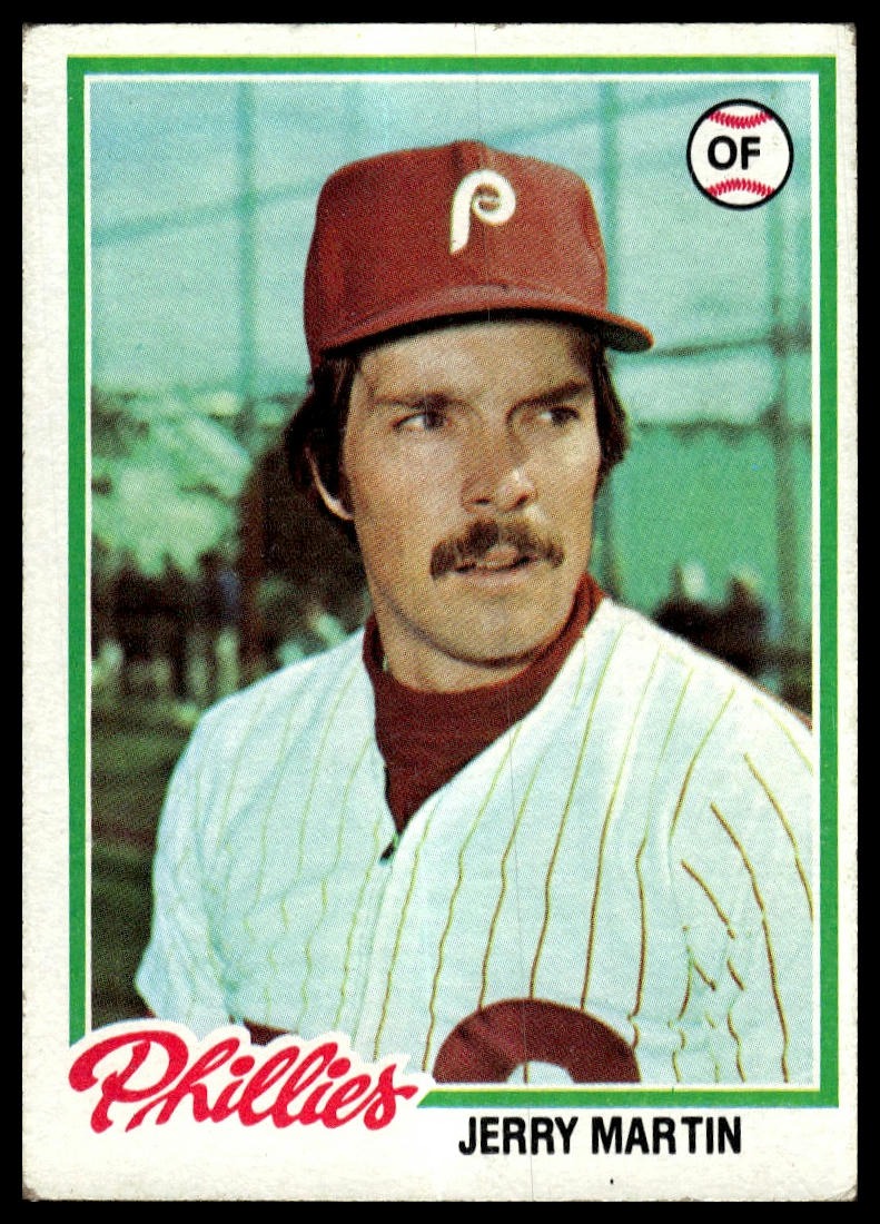 1978 Topps #222 Jerry Martin