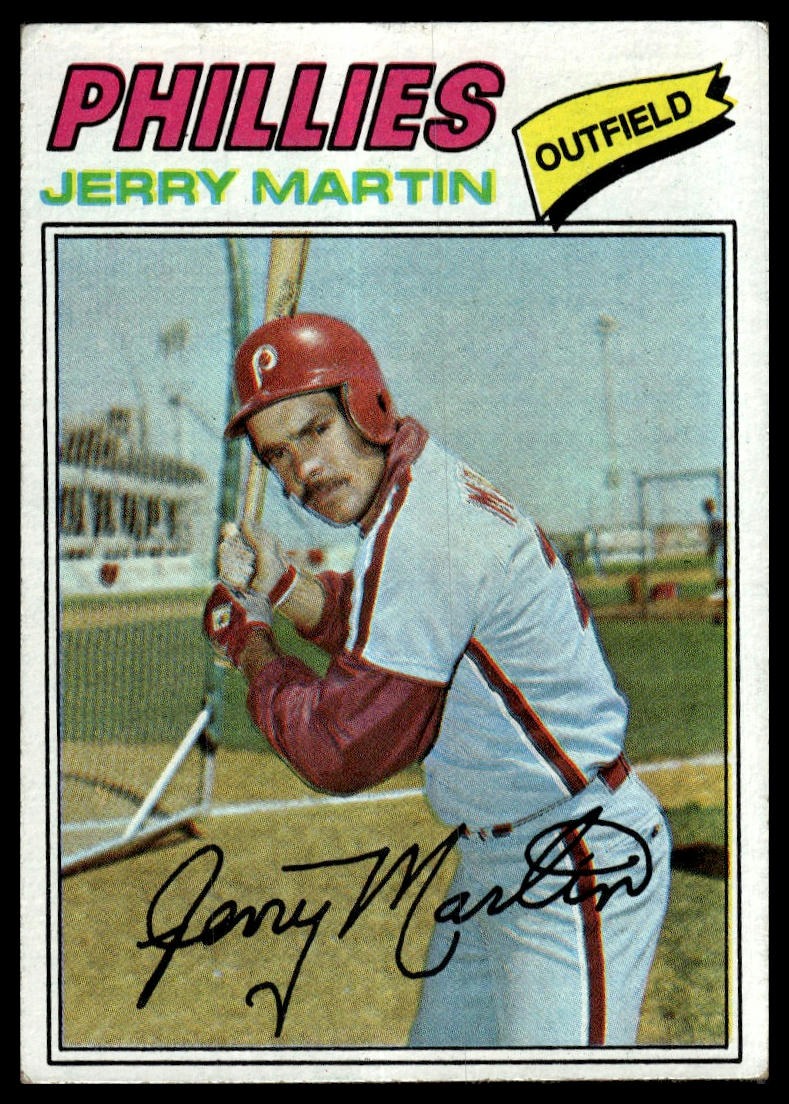 1977 Topps #596 Jerry Martin