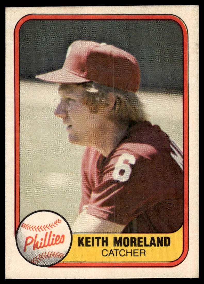 1981 Fleer #13 Keith Moreland
