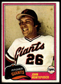 1981 Topps #438 John Montefusco