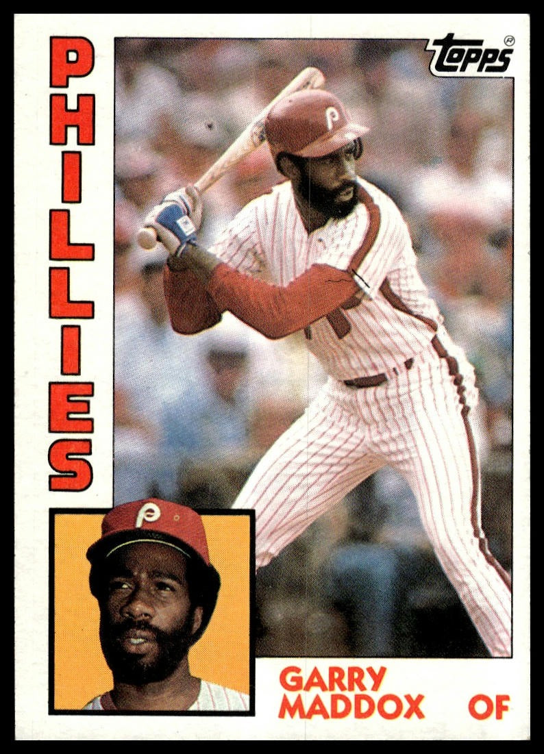 1984 Topps #755 Garry Maddox