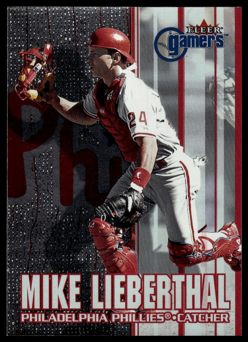2000 Fleer Gamers #40 Mike Lieberthal