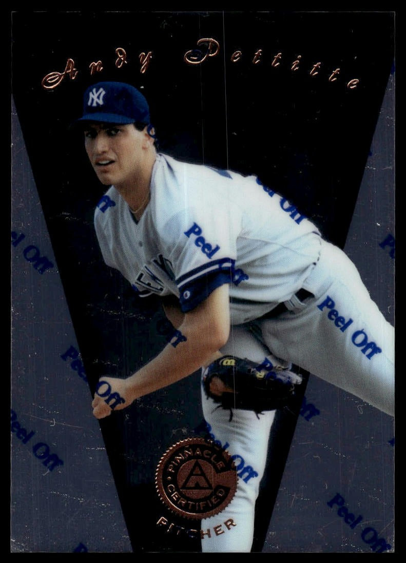1997 Pinnacle Certified #92 Andy Pettitte