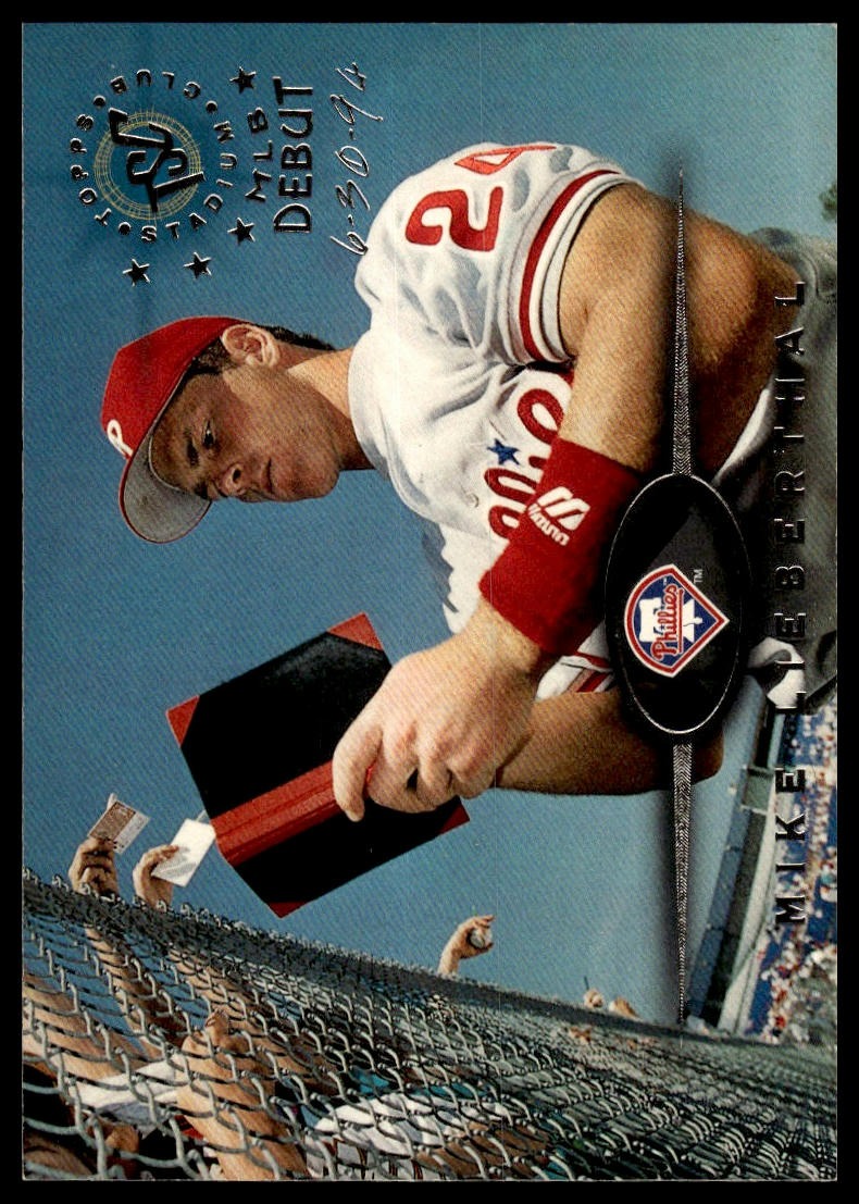1995 Stadium Club #203 Mike Lieberthal