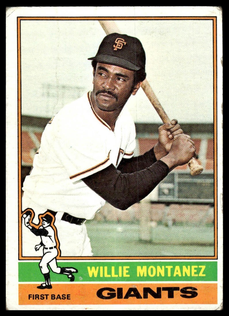 1976 Topps #181 Willie Montanez