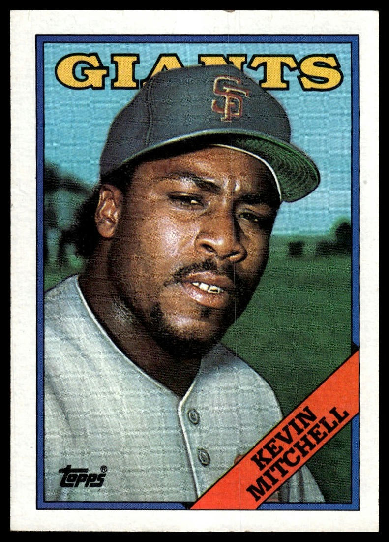 1988 Topps #497 Kevin Mitchell