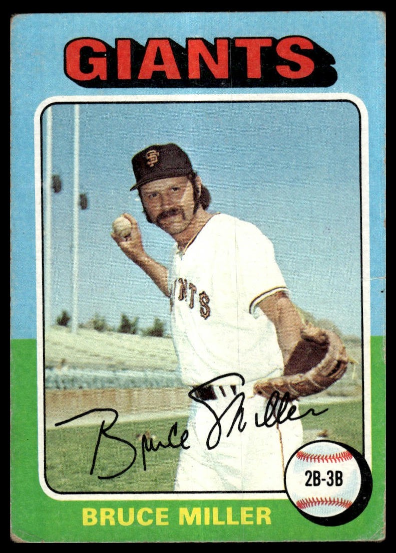 1975 Topps #606 Bruce Miller
