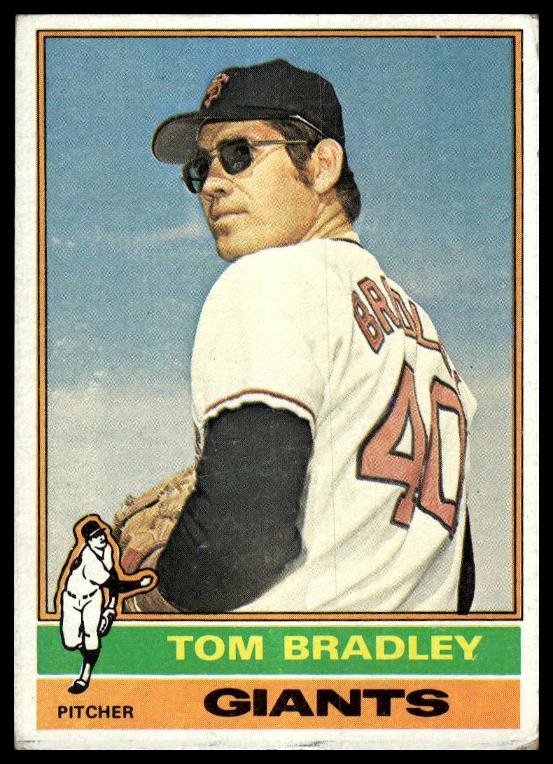 1976 Topps #644 Tom Bradley